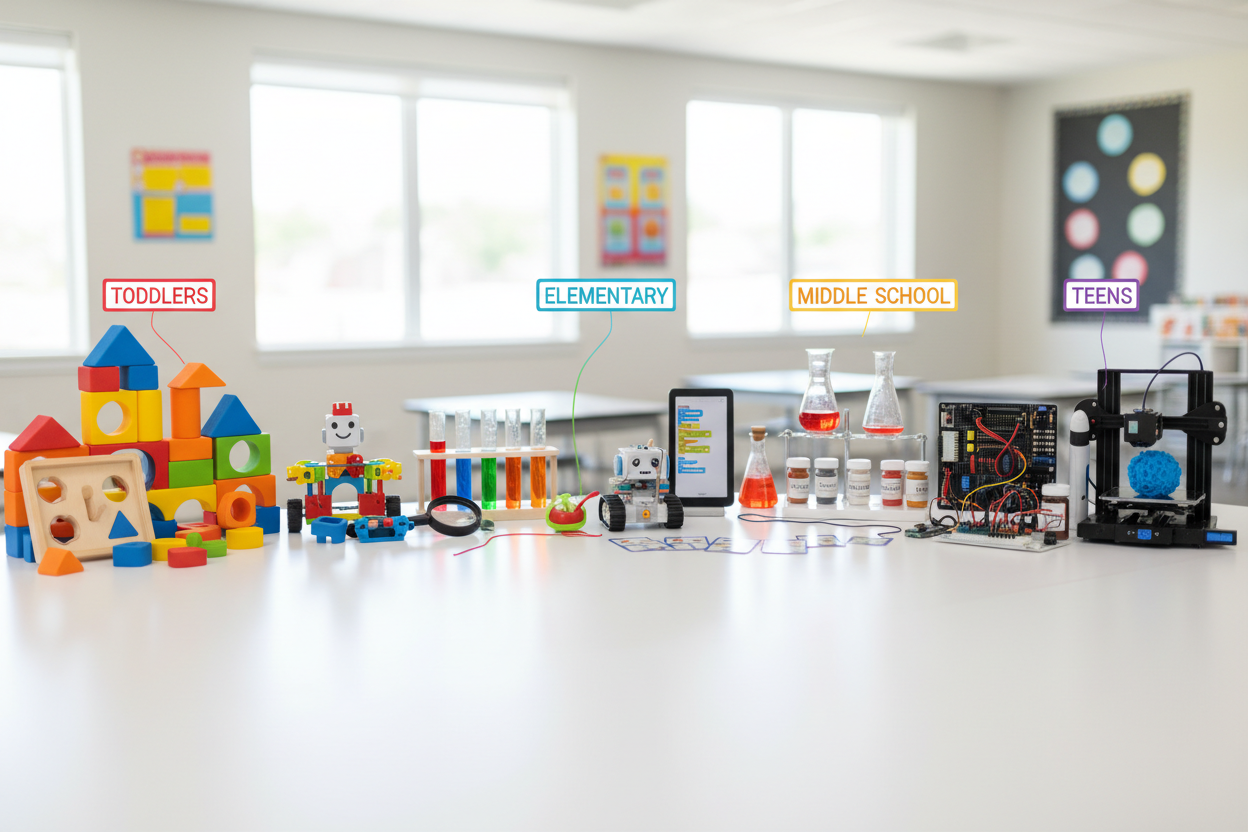Best Age-Appropriate STEM Toys for Kids (Toddlers to Teens)