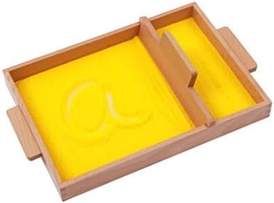 Adena Montessori Sand Tray-Montessori Writing &Play ToysMontessori Toys for Toddlers Learning Age 3 4 5 Years Old Sand Tray