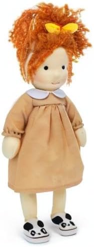 BlissfulPixie Waldorf Handmade Rag Doll - Personalized Collectors Plush for Kids Birthday Present With Beautiful Present Box-Ada 12"