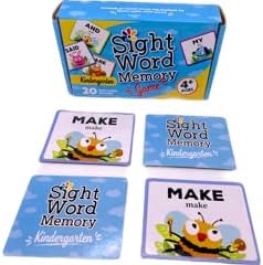 Sight Word Memory Game/Matching Game. Reading and Language Building for Grades Pre-Kindergarten Through Second Grade. Early Children's Reading Educational Game. Learn to Read (Second Grade)
