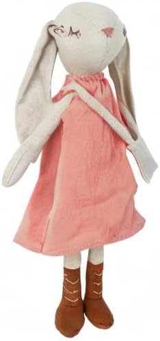 Mon Ami Hazel The Bunny Stuffed Doll - 13", Soft & Cuddly Plush Animal Doll, Use as Toy or Room Décor, Great Gift for Kids of All Ages