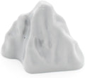 Classic Building Rock Bulk, Rockery Panel B03 Medium Symmetric 10 Piece, Compatible with Lego Parts and Pieces: (Color:Light Gray)