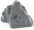 Classic Building Rock Bulk, Rockery Panel B03 Medium Symmetric 10 Piece, Compatible with Lego Parts and Pieces: (Color:Dark Gray)