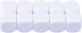 22MM Rounded Blank Six Sided Dice Lianshi Teaching Created Sesources Game Teaching Plastic Cubes Four Colors Choosable