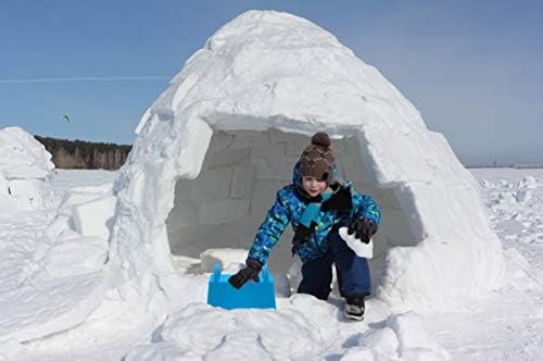 Superio Sand Castle, Beach Outdoor Toy for Kids – Snow Brick Maker, Igloo Snow Fort Building Kit, Block Shaper and Toy Trowel, Outdoor Winter Snow Toys