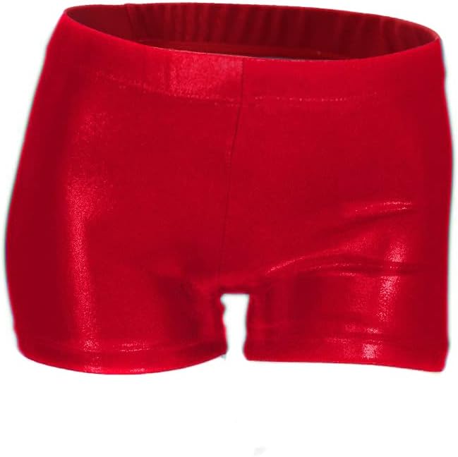 Aosva Little Big Girls' Sparkle Dance Tumbling Athletic Gymnastics Short 2-14Years