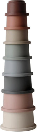 mushie Stacking Cups Toy | Made in Denmark (Original)