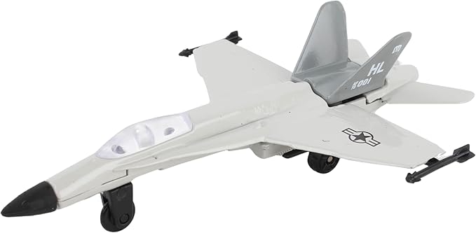 Daron Boeing Military 12-Piece Playset with Die-Cast Metal Model Airplane with Plastic Parts, Vehicles, and Military Accessories for Kids Ages 3+