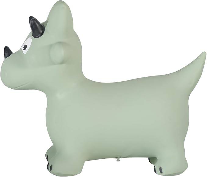Kindsgut Bouncy Animal Hopper Dino for Children, Designed in Germany, Playful and Modern Colors, air Pump Included, Indoors and Outdoors