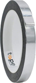WOD MPFT2 Silver Metalized Polyester Mylar Film Tape with Acrylic Adhesive, 3/4 inch x 72 ft. Vibrant Mirror Silver Tape, Decor Tape for Detailing Accent Wall, Graphic Arts, Car and Boat Trim