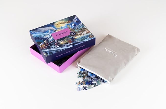 Midnight on The Christmas Express | Traditions by Mosaic Puzzles - 1000 Piece Puzzle