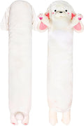 Big Bunny Plush Body Pillow for Kids | Long Stuffed Animal Cuddle Pillow | Soft Hugging Toy | Plushie Gift for Girls & Boys | Long Plush Body Pillow for Sleep & Comfort | Medium, 35 Inches