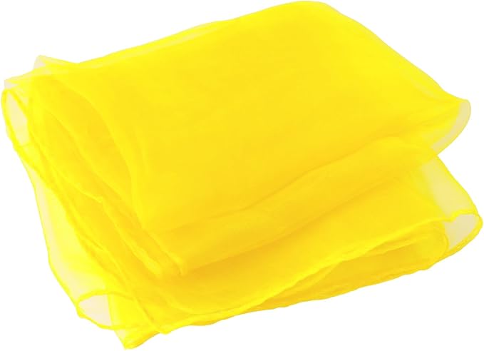 Larcele 12 Pieces Juggling Dance Scarf for Performance Prop Accessory 24 x 24 inches WDSJ-02