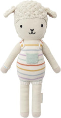 cuddle + kind Avery The Lamb Regular 20" Hand-Knit Doll – 1 Doll = 10 Meals, Fair Trade, Heirloom Quality, Handcrafted in Peru, 100% Cotton Yarn