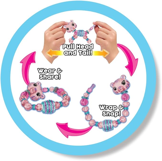 Twisty Petz 3-Pack Lava Puppy & Twisty Terrier - Includes 3 Collectible Petz: 2 You See, 1 Surprise! Adorable, collectible petz transform into friendship bracelets, necklaces, and accessories. Ages 6+