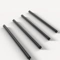 Classic Building Axle Bulk, 16L 10 Piece, Compatible with Lego Parts and Pieces:(Colour:Black)