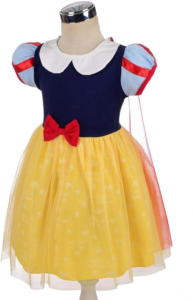 Dressy Daisy Princess Dress Up Clothes Halloween Fancy Party Tulle Skirt Summer Outfit for Baby & Toddler Girls