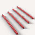 Classic Building Axle Bulk, 16L 20 Piece, Compatible with Lego Parts and Pieces:(Colour:Red)