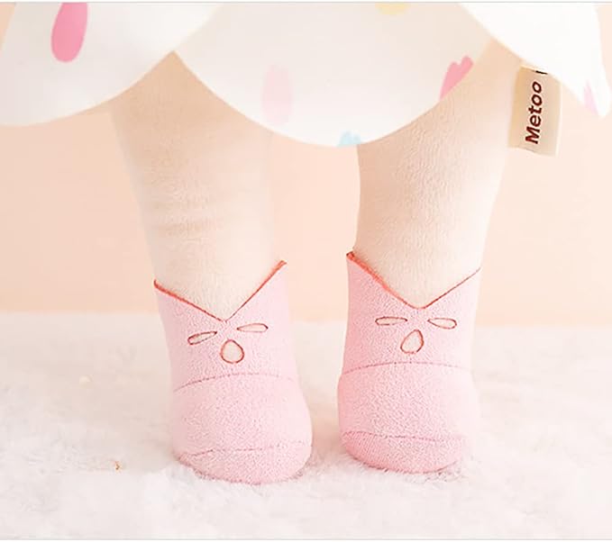 MeToo Princess Doll - 13" Soft Plush Angela Doll, Cute Flower Fairy, Non-Toxic PP Cotton, Tulips