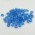 560 Piece Transparent Colors Building Plate Bulk, Round 1x1, Compatible with Lego Parts and Pieces: (Color:Transparent Light Blue)