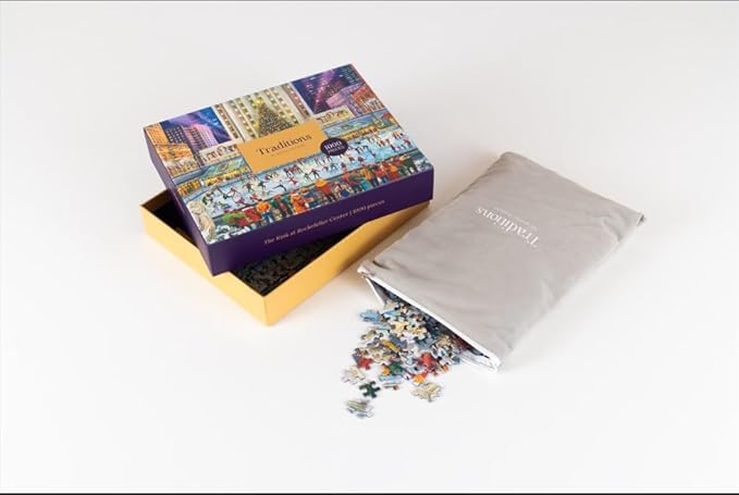 The Rink at Rockefeller Center | Traditions by Mosaic Puzzles - 1000 Piece Puzzle