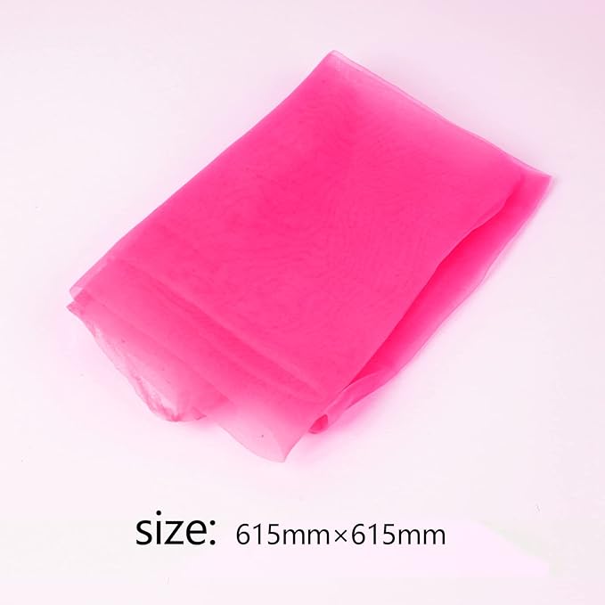 Larcele 12 Pieces Juggling Dance Scarf for Performance Prop Accessory 24 x 24 inches WDSJ-02