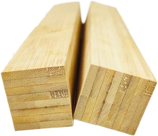 25 PCS Square Dowel Rods Wood Sticks Wooden Dowel Rods - 1 x 12 Inch Unfinished Bamboo Sticks - for Crafts,Home Decor, Model Making and DIYers