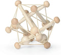 Manhattan Toy Skwish Natural Rattle and Teether Grasping Activity Toy