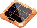 Tic Tac Toe Game, Upgraded 6 in 1 Electronic Tic Tac Toe Bolt Game Rechargeable with Mute Function, Handheld Puzzle Board Game Toys for Educational, Portable Travel Games Gifts for Kids and Adults