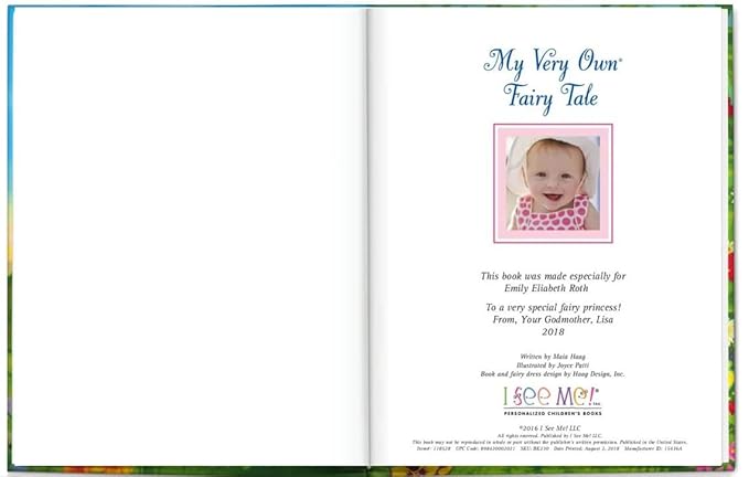 My Very Own Fairytale - Personalized Children's Story | Hardcover | 9" x 11" | I See Me!