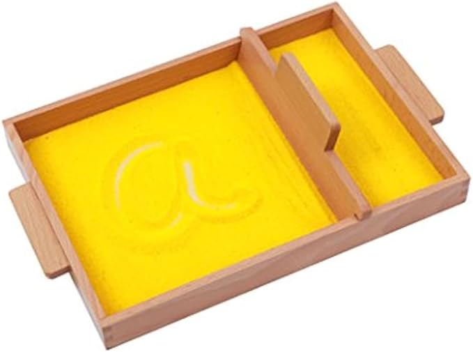 Adena Montessori Sand Tray-Montessori Writing &Play ToysMontessori Toys for Toddlers Learning Age 3 4 5 Years Old Sand Tray