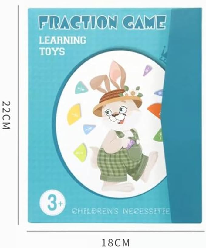 2026 New Magnetic Fraction Demonstration Book for Kids, 102 Pcs Magnetic Fraction Tiles & Fraction Circles, Educational Puzzle Math Fraction Manipulatives Disc Set for Early Math Skills (D)