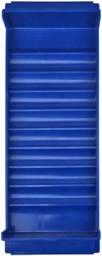 Rolled Coin Plastic Storage Tray, Nickels, Blue (5 Trays)