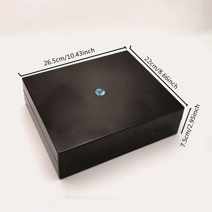 100Pcs Square Clear Coin Capsule Holder Collection Box Case Container Adjustable for 20mm,25mm,30mm,35mm,40mm