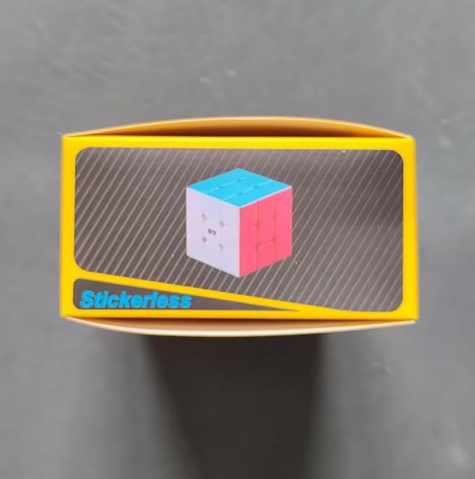 Full Size 3x3x3 Speed Cube Set, 2.2in Puzzle Party Favors Toy Stickerless Magic Cube Set, School Classroom Prize for Students, Birthday Party Stocking Stuffers Gifts for Kids Teens Adults(6 Pack)
