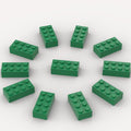 500 Piece Bulk Green Bricks, 2x4 Building Bricks, Compatible with Lego: Green Bricks