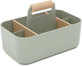 Lalo The Caddy - Multi-Purpose Storage Solution with Removable Dividers, Perfect as a Diaper Caddy, Bath Time Organizer & Art Caddy, BPA-Free, Multiple Compartments - Sage