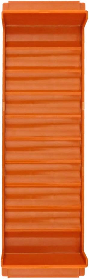 Rolled Coin Storage 4 Tray Set, Color-Coded Heavy Duty Plastic, Assorted Colors