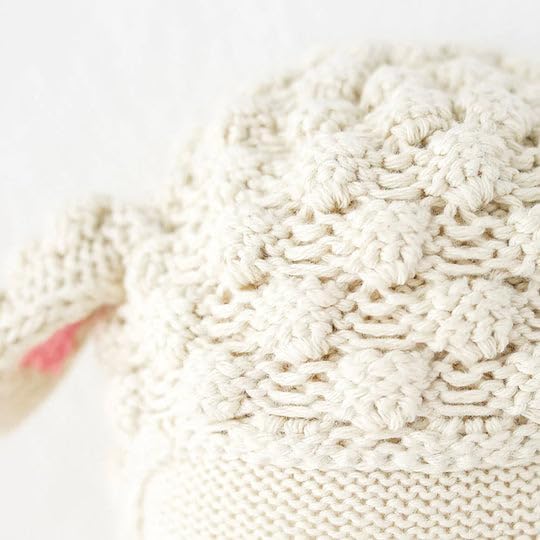 cuddle + kind Lucy The Lamb Regular 20" Hand-Knit Doll – 1 Doll = 10 Meals, Fair Trade, Heirloom Quality, Handcrafted in Peru, 100% Cotton Yarn