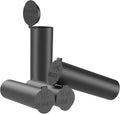 Coin Storage Tubes Set, 40 Pieces per Tube, Quarters, Sturdy Black Design，a Box 25 pcs