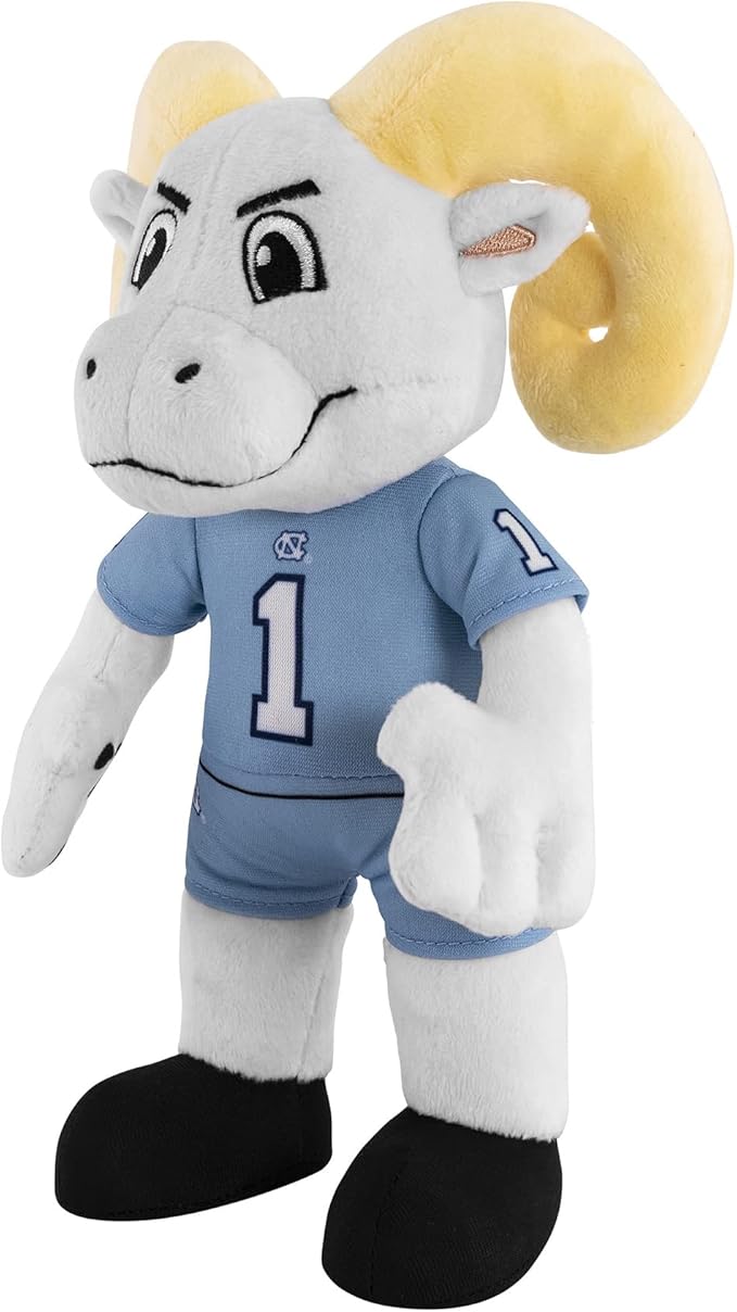 Bleacher Creatures North Carolina Tar Heels Rameses 10" Mascot Plush Figures - A Mascot for Play or Display
