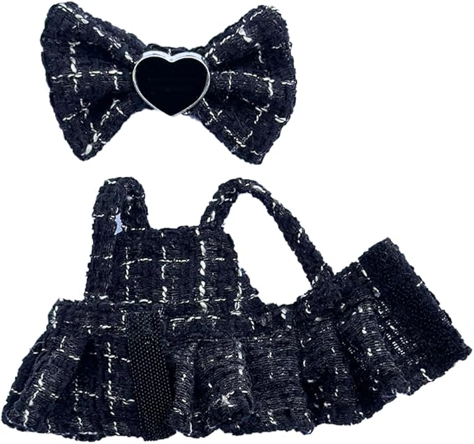 17cm Doll Clothes Set & Outfit Set for 17cm Dolls - Premium Fashion Dresses with Accessories, Luxury Chic Doll Clothing & Style Bundle,Just Clothes (Style-23)