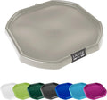 MEKA Tuff Tray for Sensory Play, Sensory Tray for Kids, Toddler Water Table, Tuff Spot Sensory Bin for Toddlers (Grey, Large (38" x 38"))