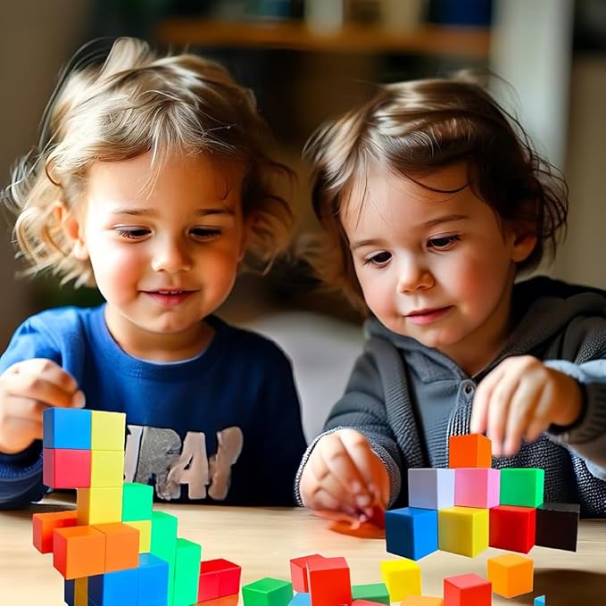 Toys for 3 4 5 6 Years Old Toddlers, Magnetic Blocks 1.18 inch,40PCS Medium Magnetic Building Blocks, Magnet Cubes, Preschool STEM Sensory Toys, Montessori Autism Toys, Birthday
