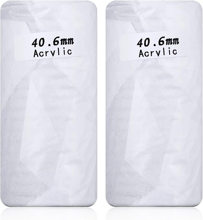 20 Pcs 40.6mm Acrylic Silver Eagle Coin Holder, Fit American Silver Eagle Dollar, Silver Fiji Taku and Silver Libertad, Acrylic Coin Protector Cases