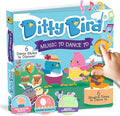 Ditty Bird Musical Books for Toddlers | Electronic Sound Book Dance Edition | Fun & Interactive Toddler Books for 1 Year Old to 3 Year Olds | Sturdy, Sensory Talking Book for Children