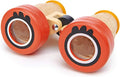 Tender Leaf Toys - Safari Binoculars - Wooden Binoculars with Kaleidoscope Lenses for Kids - Adjustable Pretend Play Toy for Safari Adventures - Ages 3+