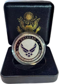 USAF U.S. Air Force Veteran Challenge Coin with Gift Box for Men Gift