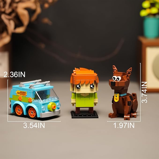 Halloween Horror Action Figure Building Toys Compatible with Lego for Adults,Christmas Decor Toy Car for Moive Fan,Ideas Gift for Kids 8-14 Years and UP 399 Pcs