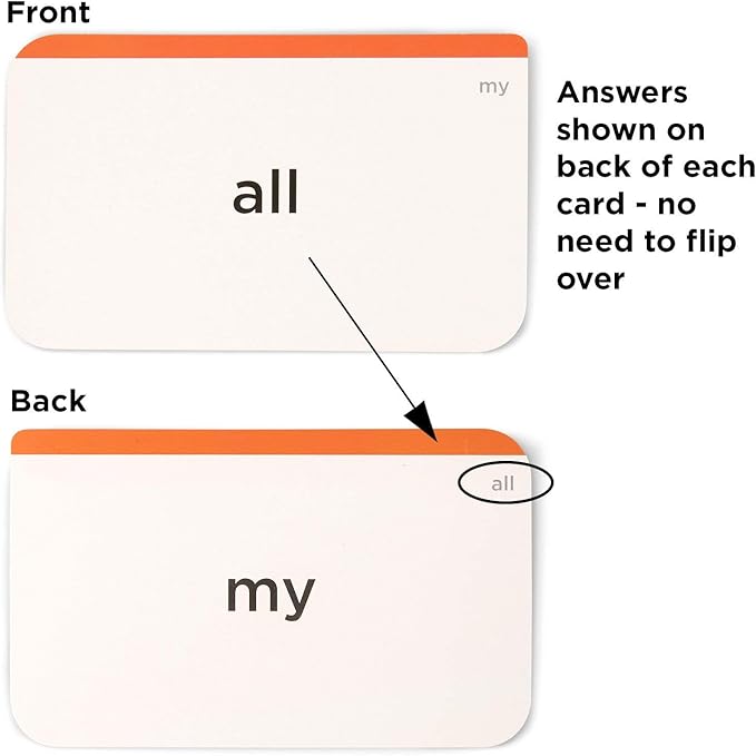 Think Tank Scholar Pre-K Sight Words Flash Cards (Pre-Kindergarden) - 100+ Dolch & Fry (High Freqency) Sight Word - Learn to Read, Site Words Learning for Toddlers, Homeschool/Classroom, Preschool